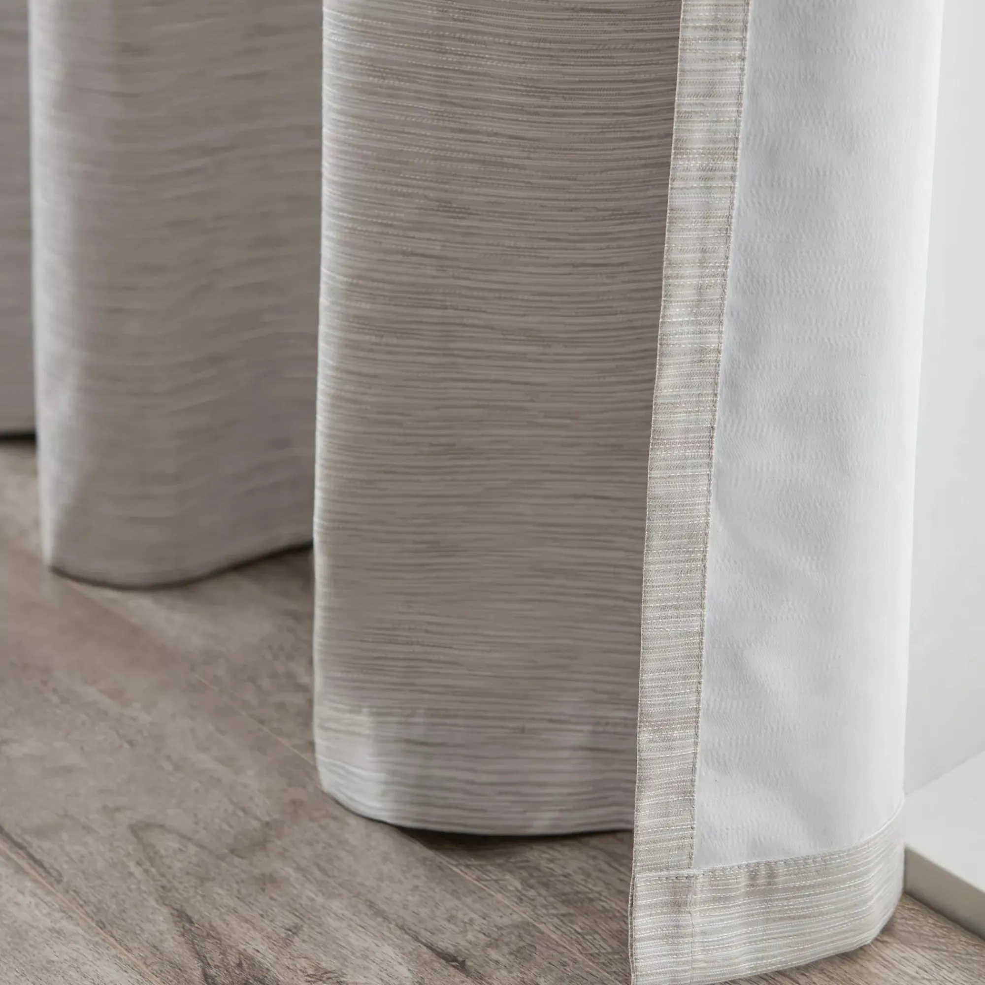 Sale Bouclair Ivory Toulouse Blackout Curtain with Hidden Backtab