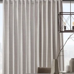 Sale Bouclair Ivory Toulouse Blackout Curtain with Hidden Backtab