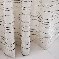 New Bouclair Jocas Back-Tab/Rod-Pocket Curtain