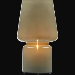 New Bouclair Khaki Glass Table Lamp