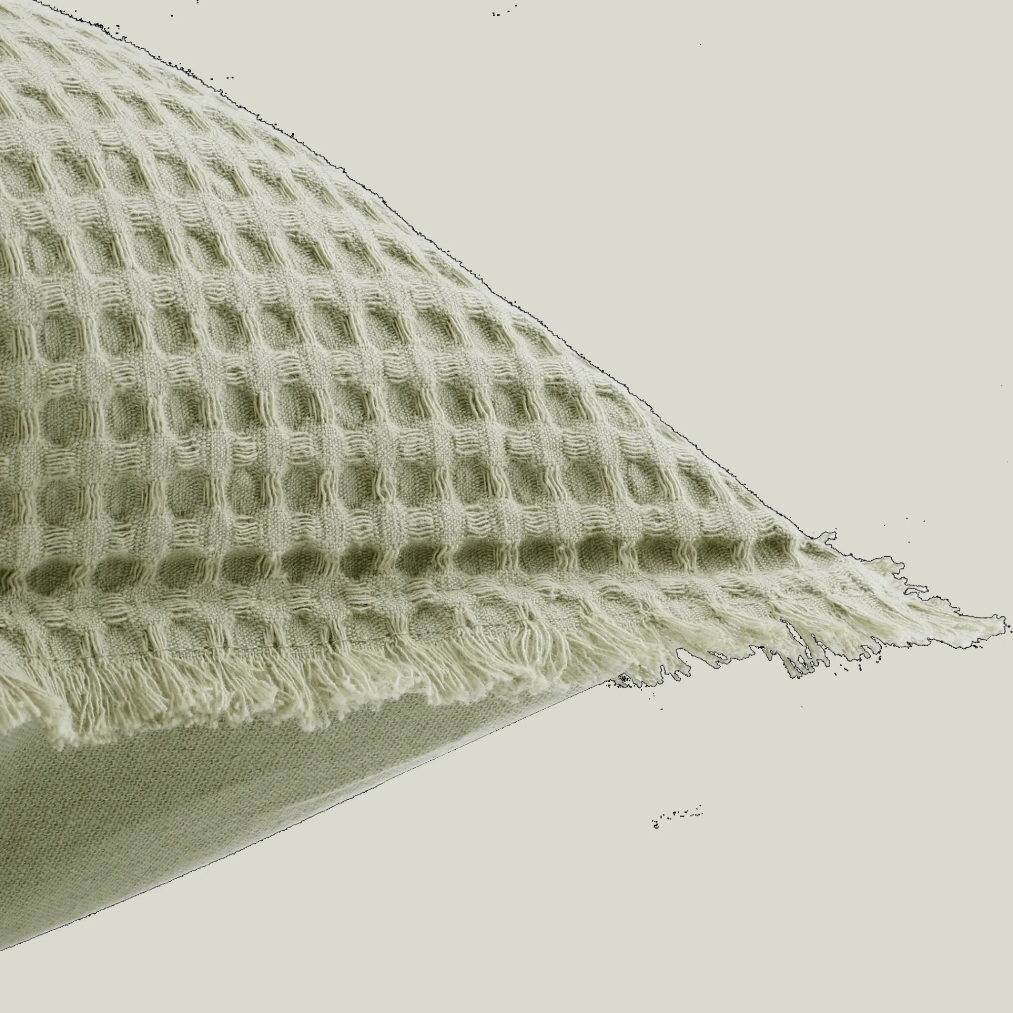 Bouclair Krista Waffle Decorative Pillow