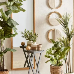 New Bouclair Large Fiddle-Leaf Fig Potted Floor Plant