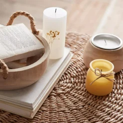 Hot Bouclair Large Pillar Candle