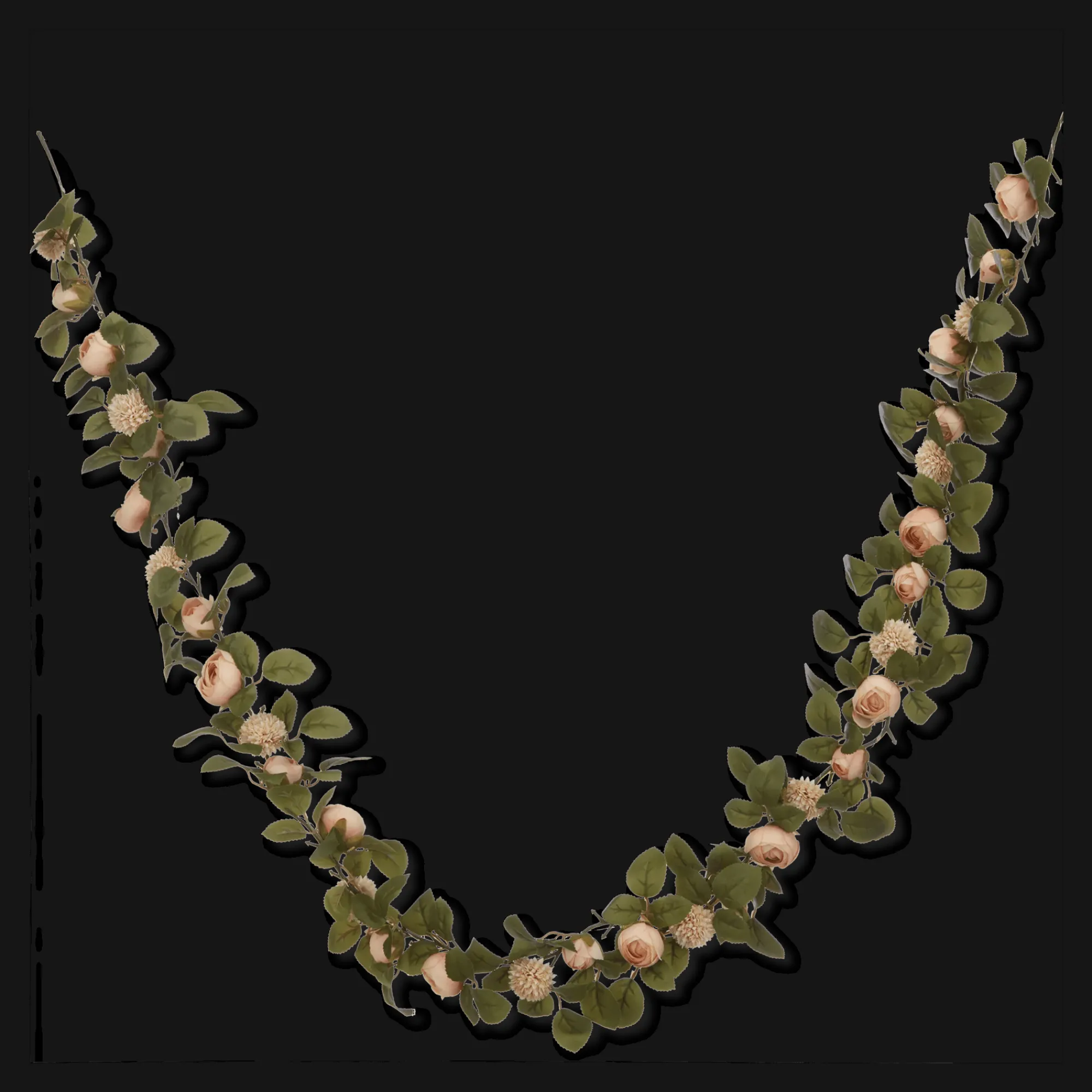 Online Bouclair LED Floral Garland
