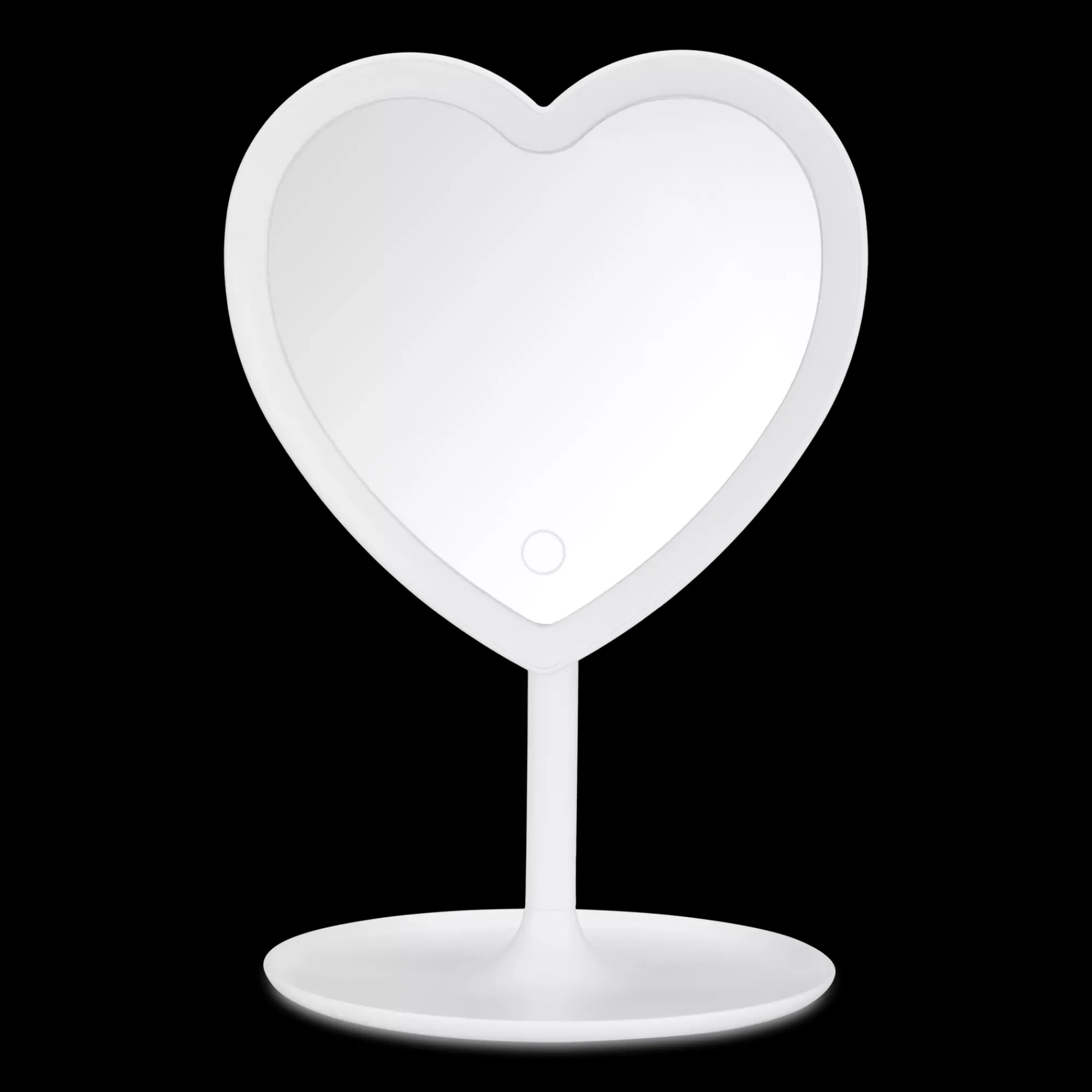 Best Bouclair LED Heart-Shaped Table Mirror