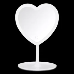 Best Bouclair LED Heart-Shaped Table Mirror