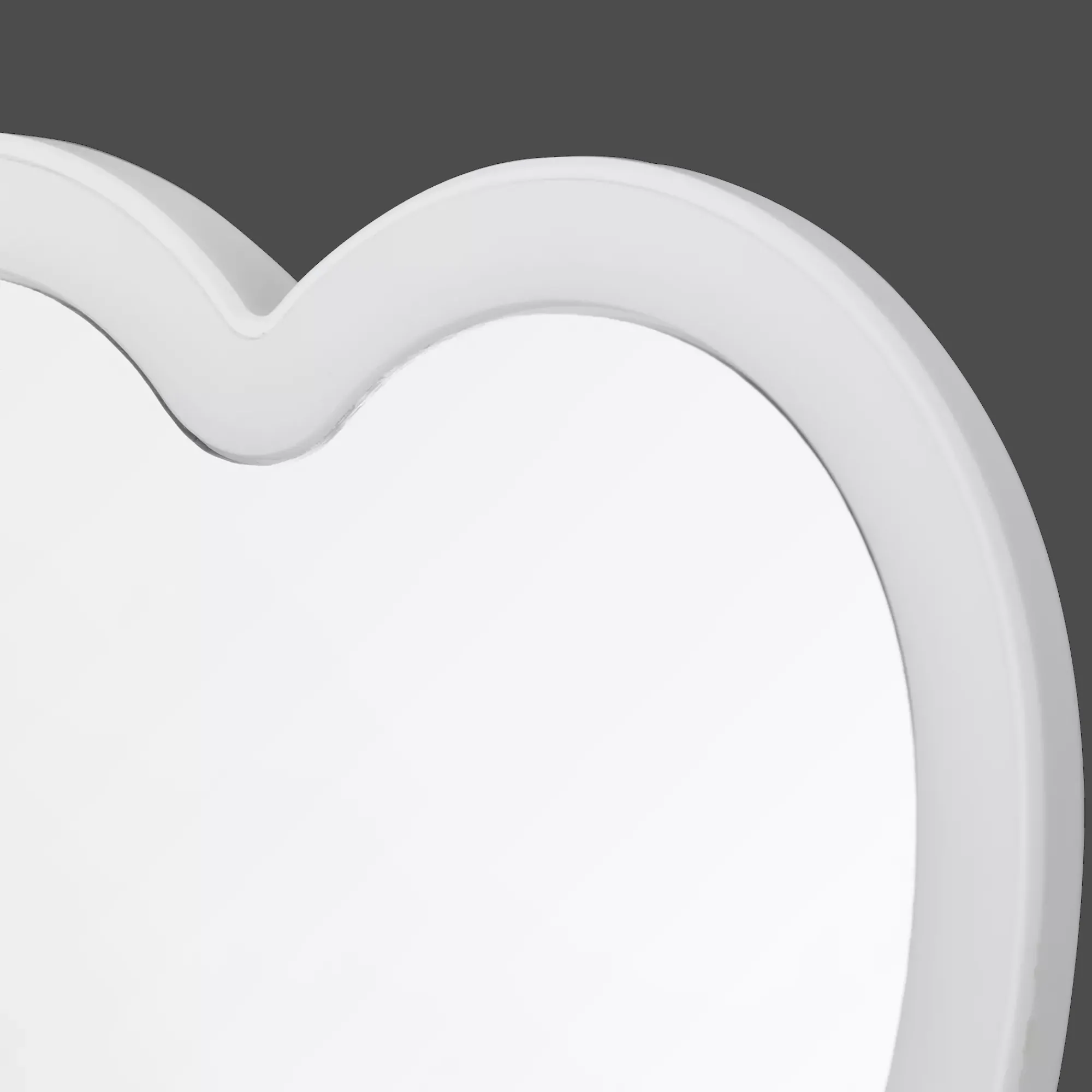 Best Bouclair LED Heart-Shaped Table Mirror
