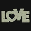 Outlet Bouclair LED Love Typo