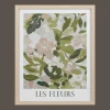 Outlet Bouclair Les Fleurs Printed Framed Art