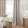 Clearance Bouclair Light Beige Dion Blackout Curtain