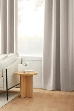 Clearance Bouclair Light Beige Dion Blackout Curtain