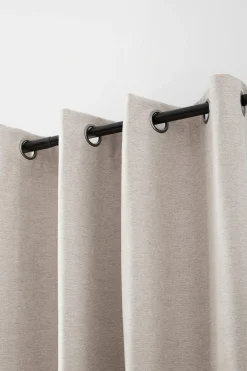 Clearance Bouclair Light Beige Dion Blackout Curtain