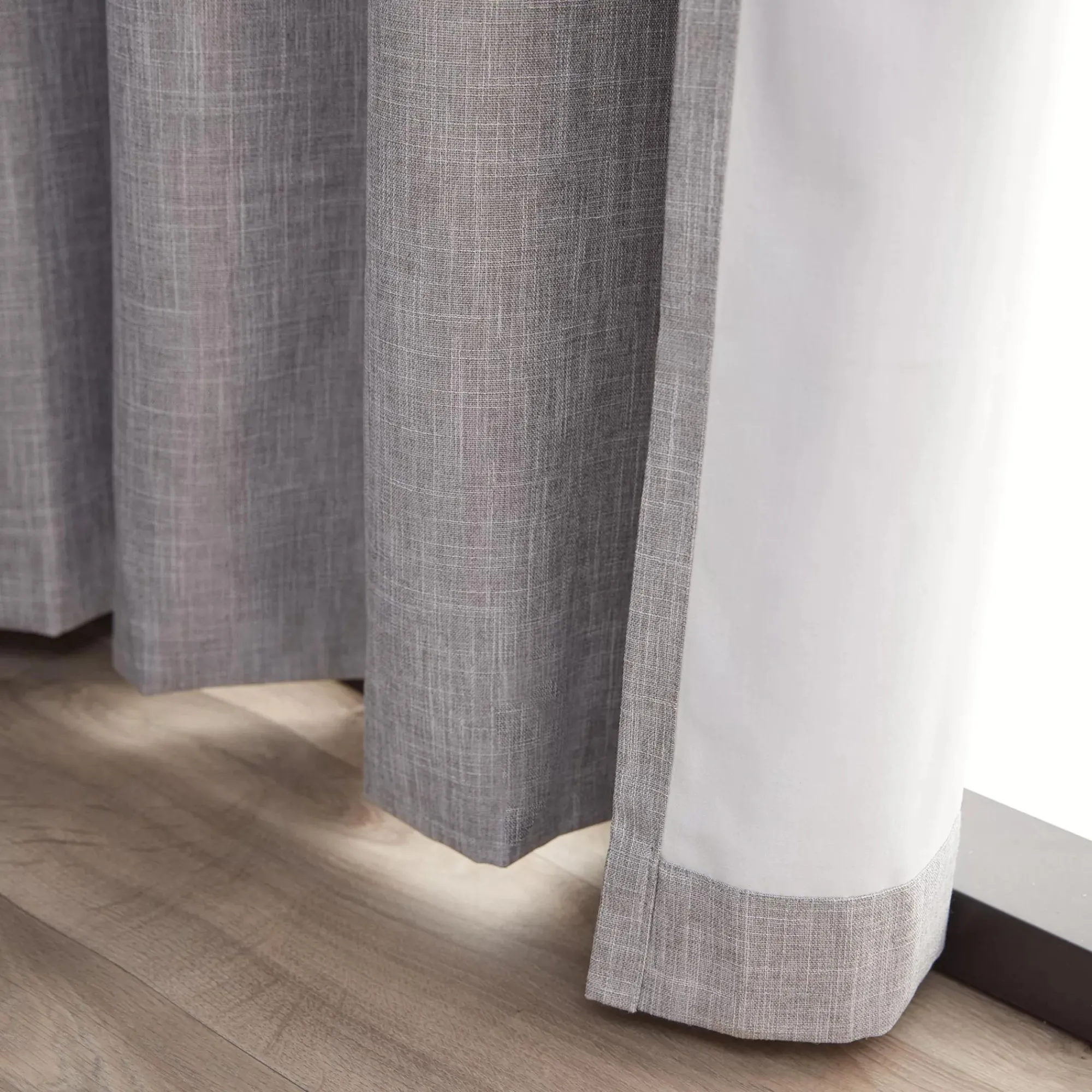 Sale Bouclair Light Grey Chita Blackout Curtain