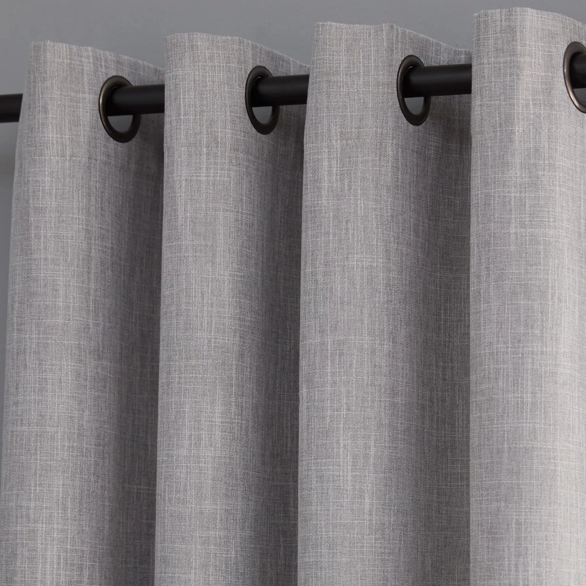 Sale Bouclair Light Grey Chita Blackout Curtain