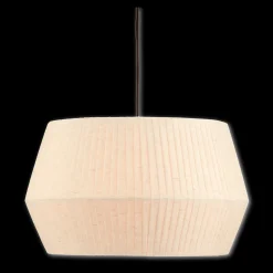 Discount Bouclair Linen Ceiling Lamp