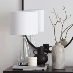 Best Bouclair Linen Lamp Shade