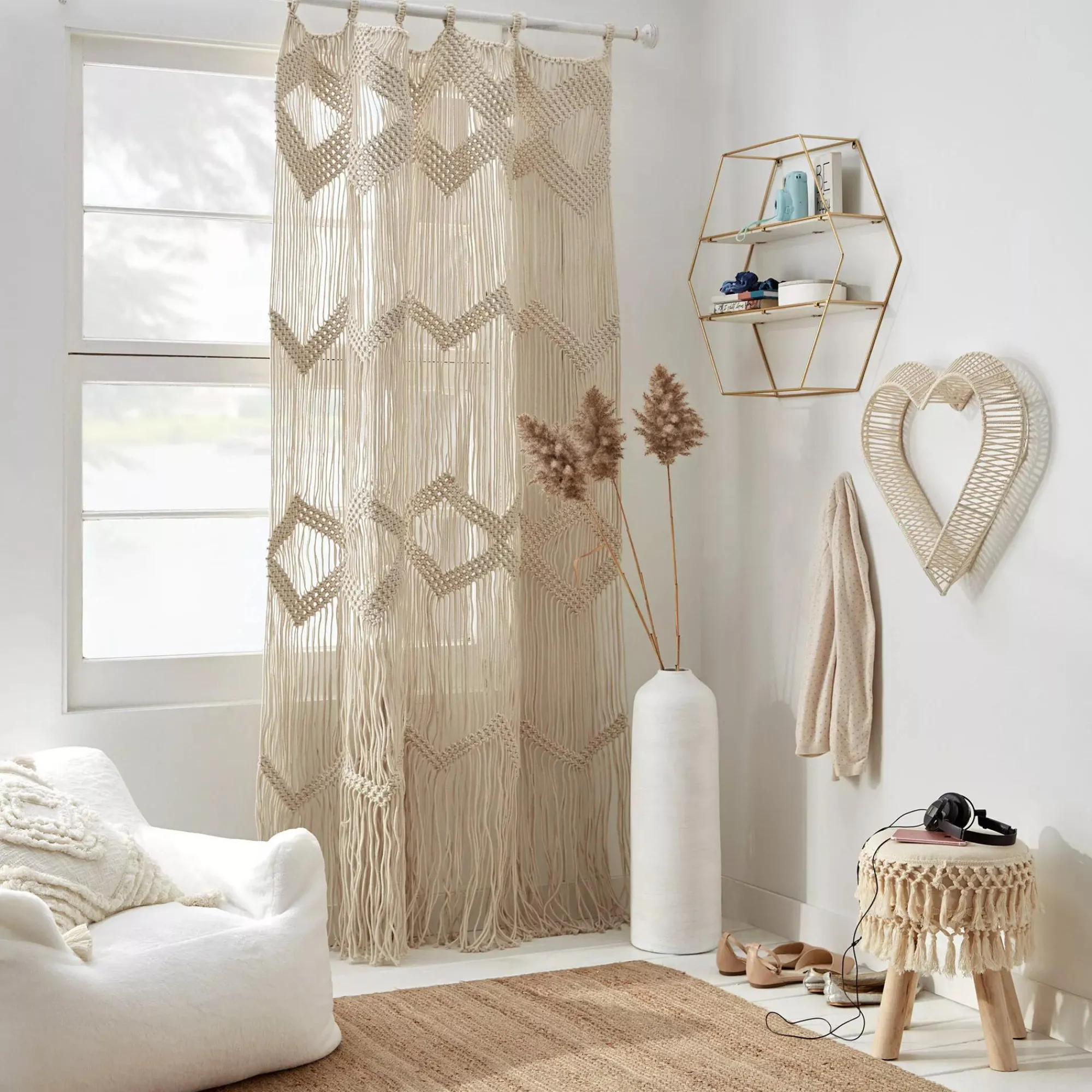 Sale Bouclair Macrame Curtain