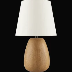 Discount Bouclair Mango Wood Base Table Lamp