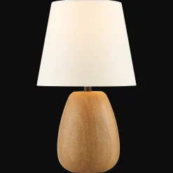 Discount Bouclair Mango Wood Base Table Lamp