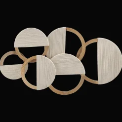 Discount Bouclair Mango Wood Circles with Rope