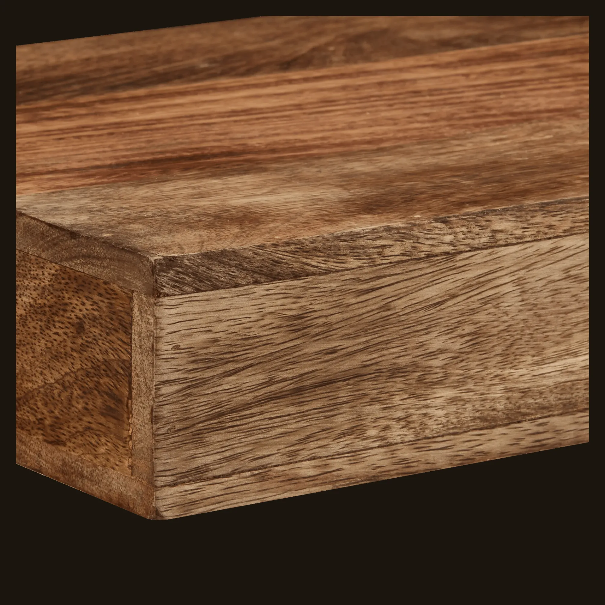 Discount Bouclair Mango Wood Floating Shelf