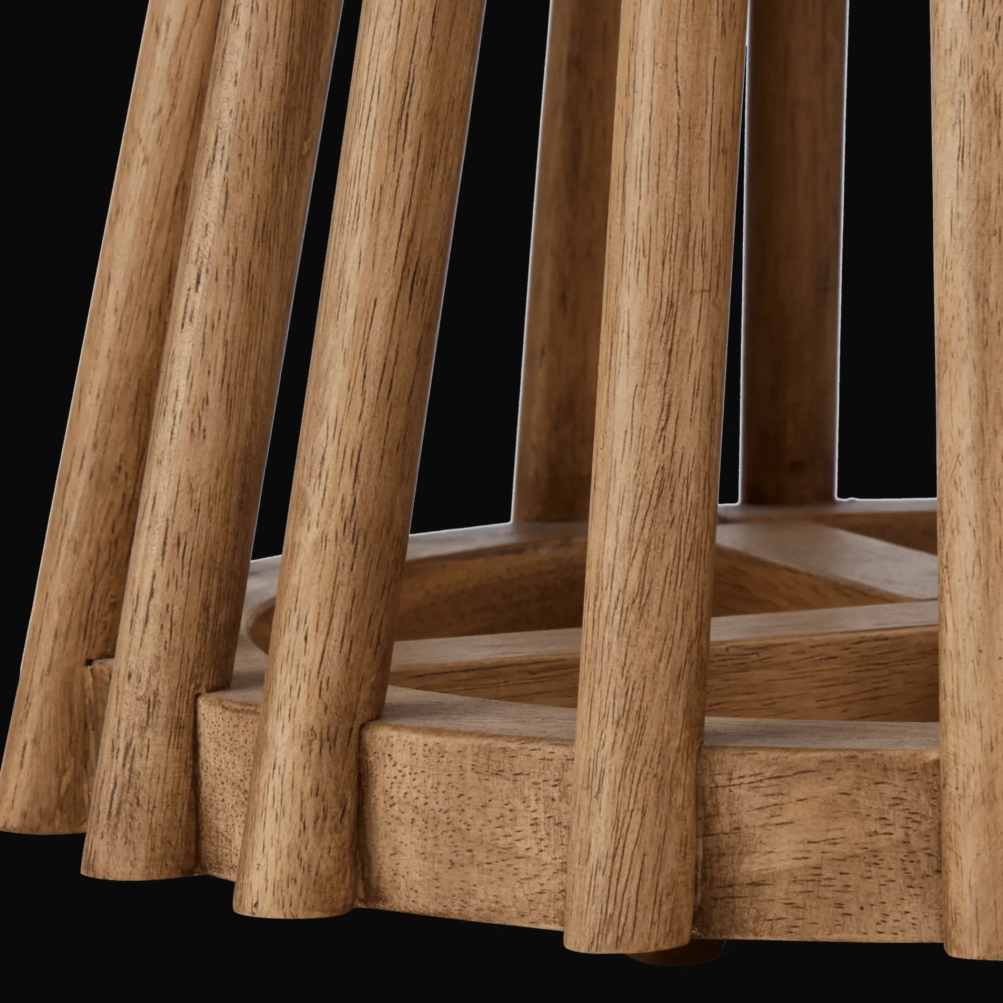 Best Bouclair Mango Wood Openwork Side Table