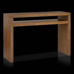 Hot Bouclair Mango Wood Veneer Console Table