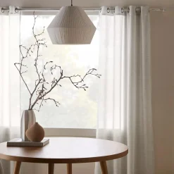 Sale Bouclair Merlot Sheer Curtain