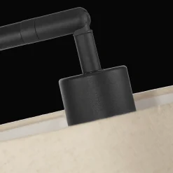 Best Bouclair Metal & Wood Floor Lamp