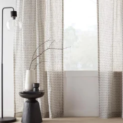 Bouclair Metal and Glass Floor Lamp