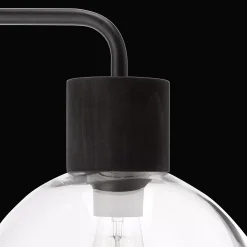 Bouclair Metal and Glass Floor Lamp