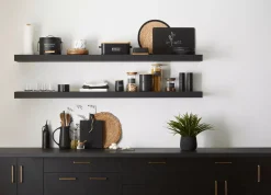 Best Bouclair Metal Bread Box with Bamboo Lid