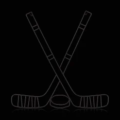Hot Bouclair Metal Hockey Wall Art