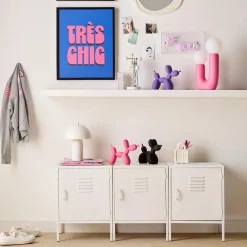 Discount Bouclair Metal Mushroom Lamp