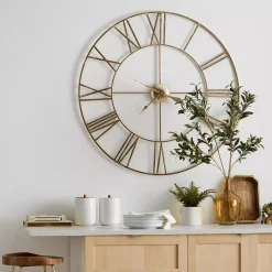 Hot Bouclair Metal Wall Clock