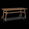 Outlet Bouclair Mid-Century Modern Mango Wood Dining Table