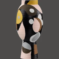 Outlet Bouclair Multi-colour Hourglass Table Vase