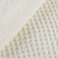 Hot Bouclair Nano Waffle Lined Throw