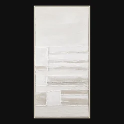 Sale Bouclair Natural Abstract Framed Art