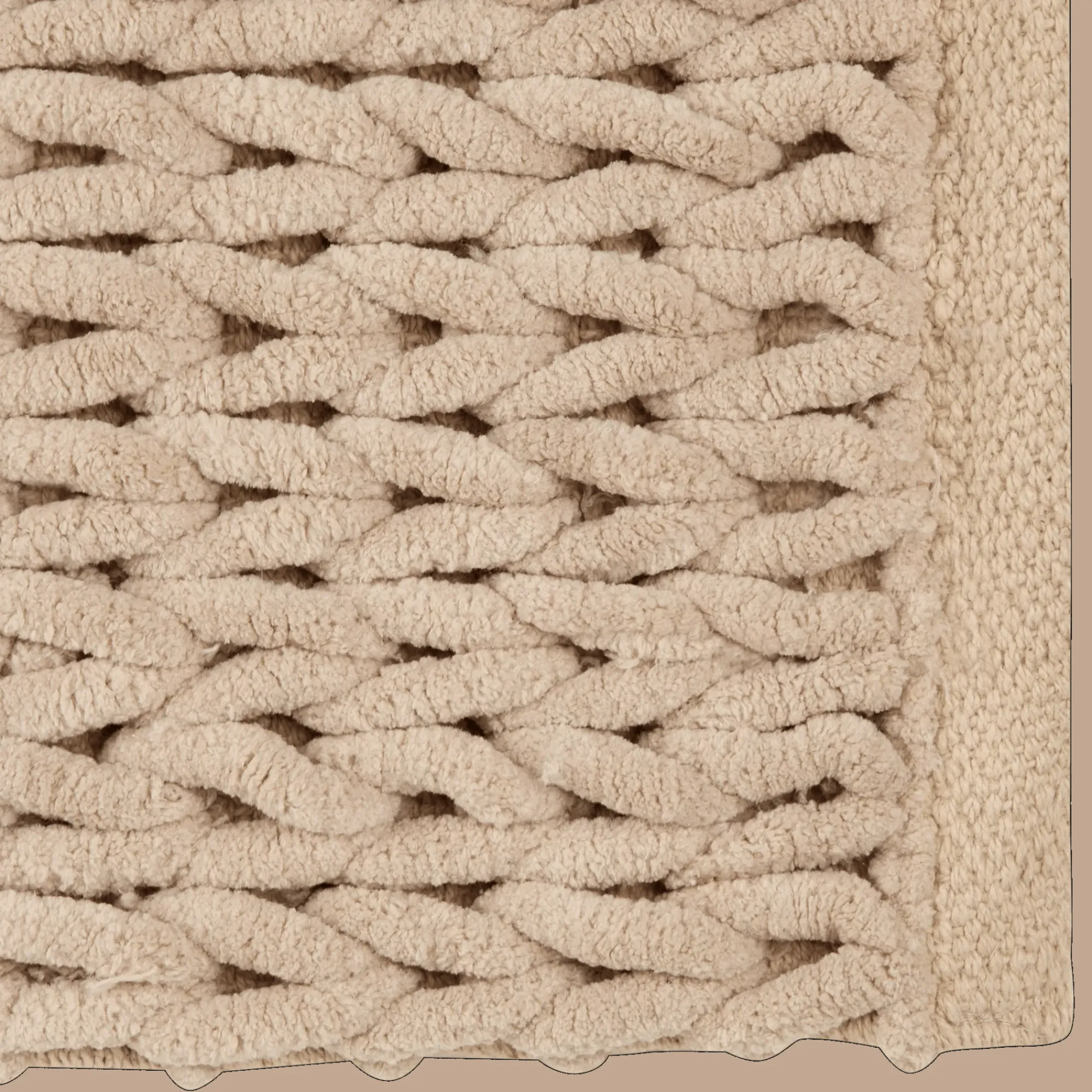 Clearance Bouclair Natural Braided Bath Mat