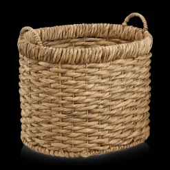Clearance Bouclair Natural Fiber Oval Storage Basket