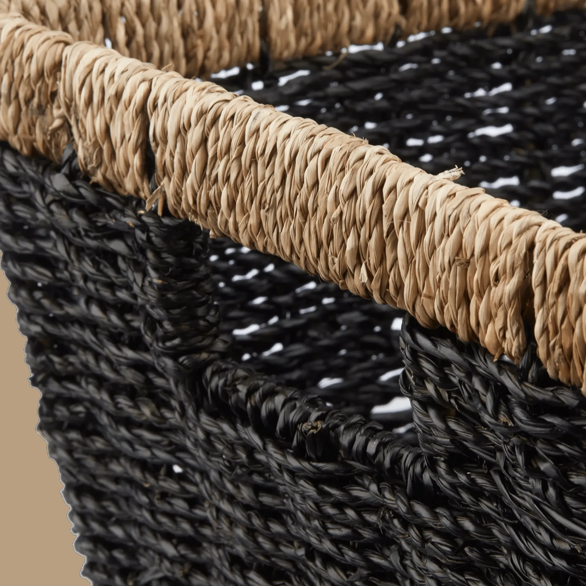Online Bouclair Natural Fiber Storage Basket