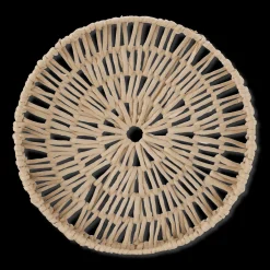 Outlet Bouclair Natural Round Woven Tray