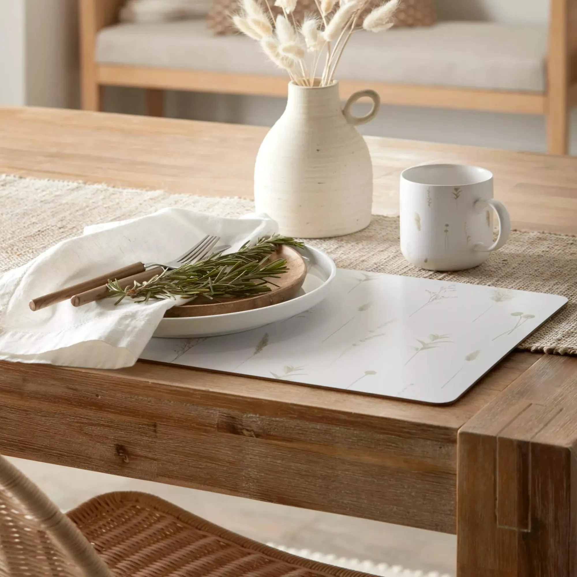 Clearance Bouclair Natural Table Runner