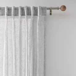 New Bouclair Natural Wood Curtain Rod Set - Diameter 13/16 mm