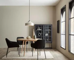 Discount Bouclair Natural Wood Round Dining Table