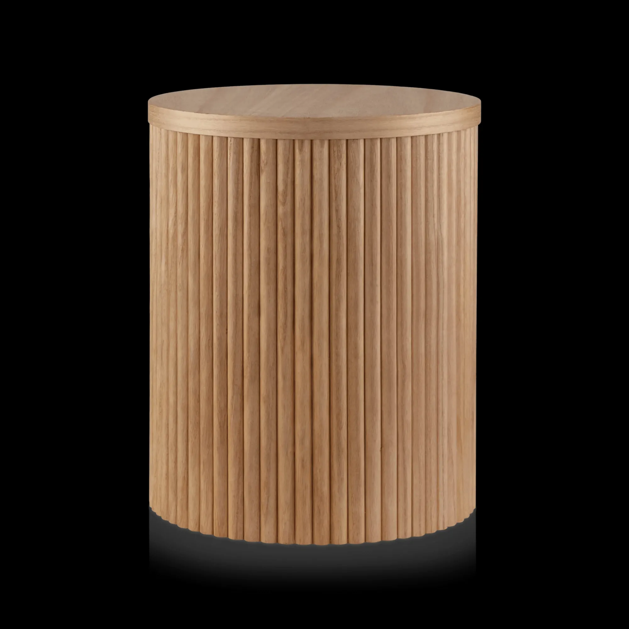 Online Bouclair Natural Wood Side Table