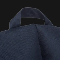 Bouclair Navy Canvas Bean Bag