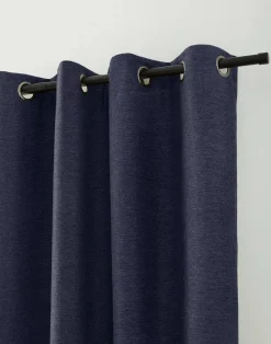 Clearance Bouclair Navy Dion Blackout Curtain