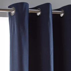 Discount Bouclair Navy Kimia Blackout Curtain